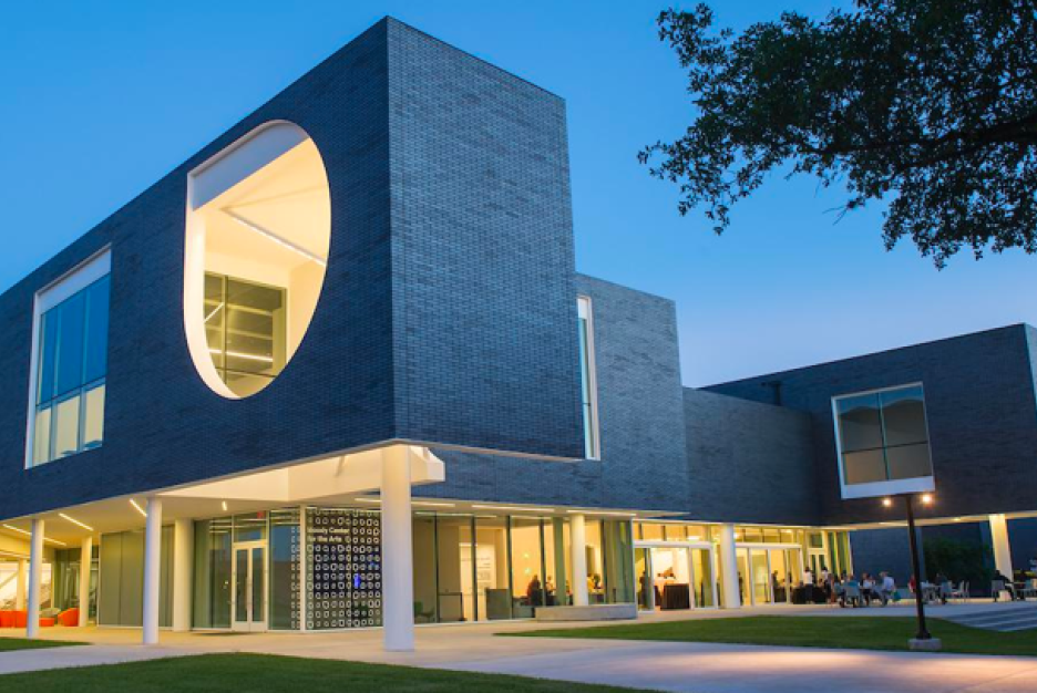 a building on Rice University campus